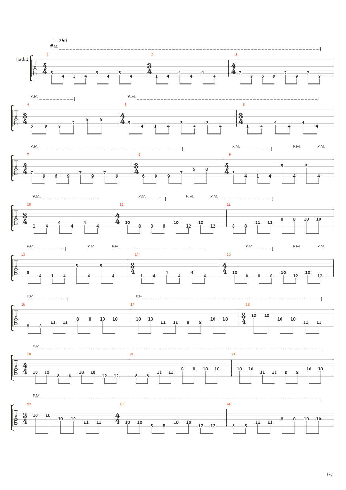 A Process Of Becoming吉他谱