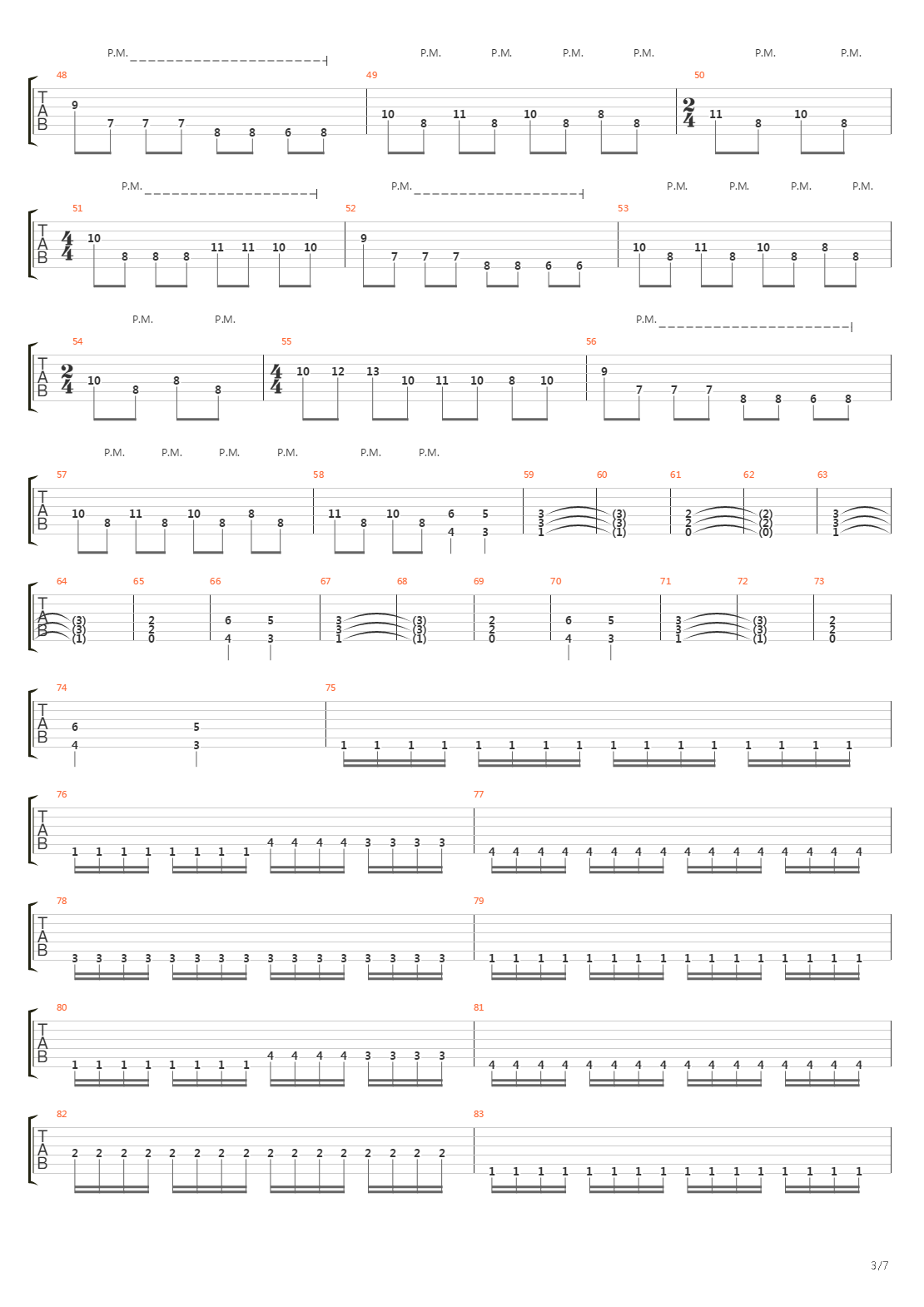 A Process Of Becoming吉他谱