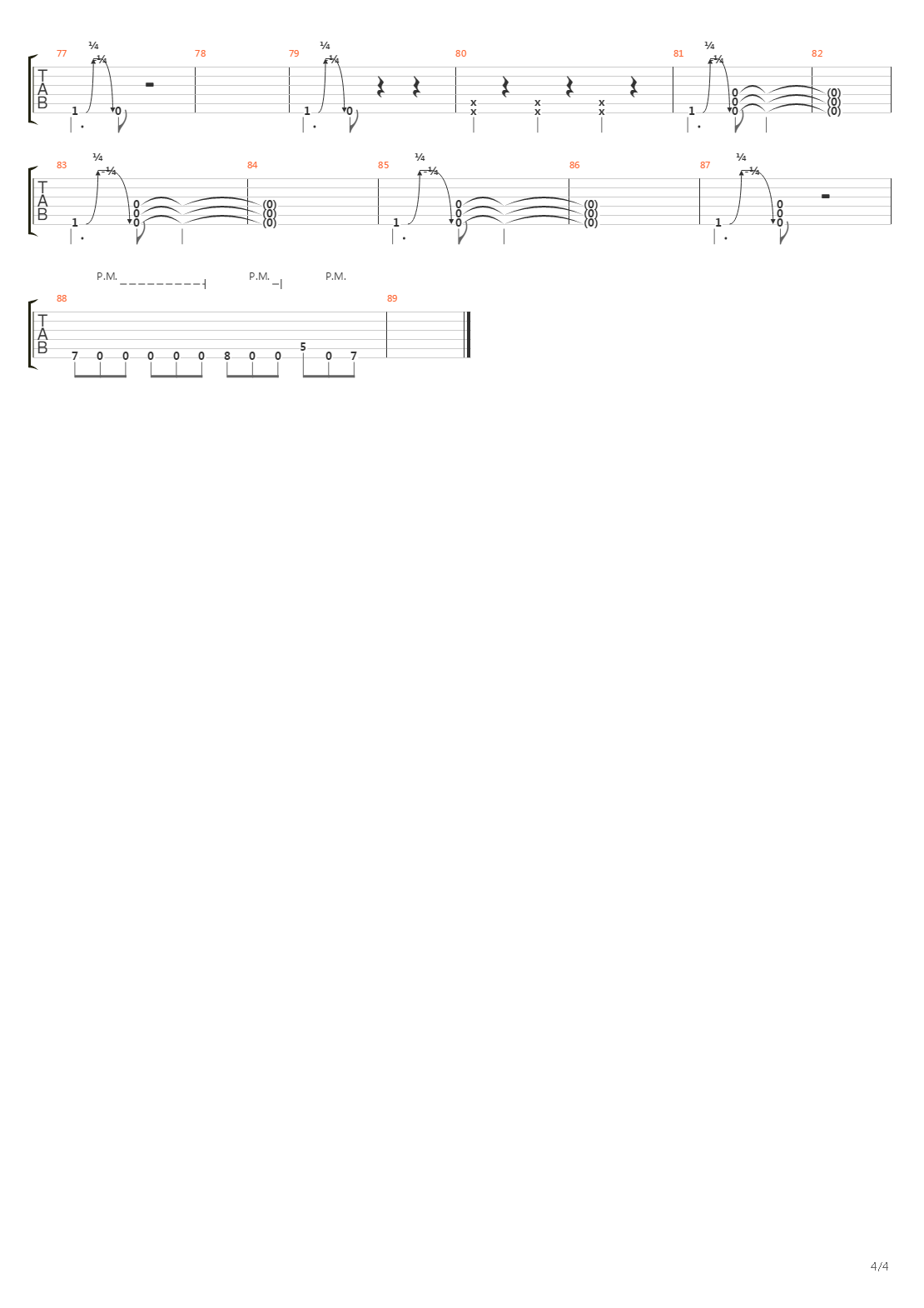 Marginal吉他谱