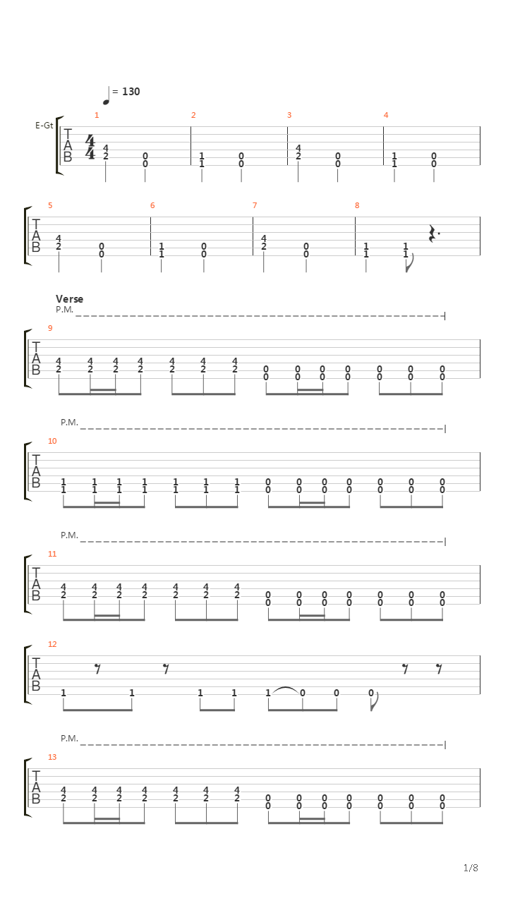 Marginal吉他谱