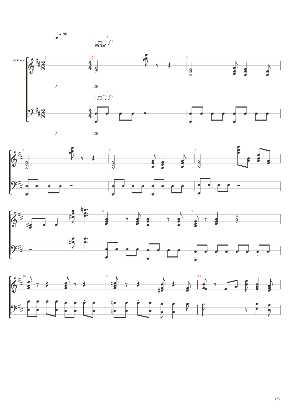 In The Lap Of The Gods Revisited吉他谱