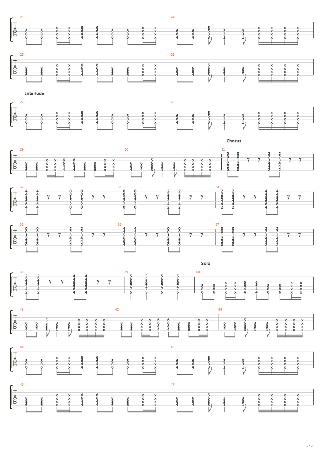 3S And 7S吉他谱