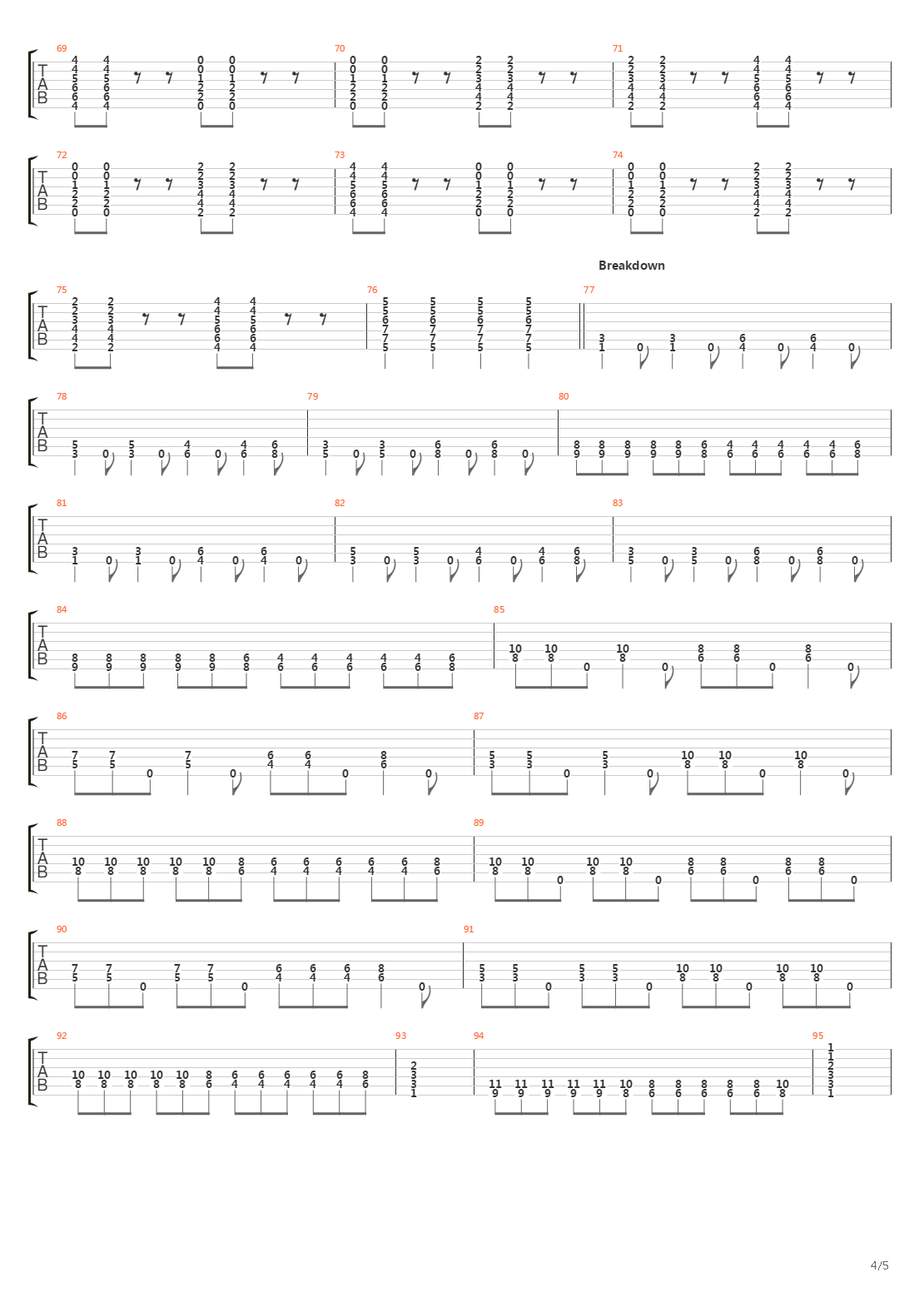 3S And 7S吉他谱