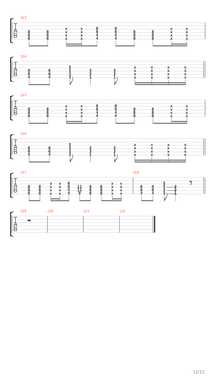 3S And 7S吉他谱