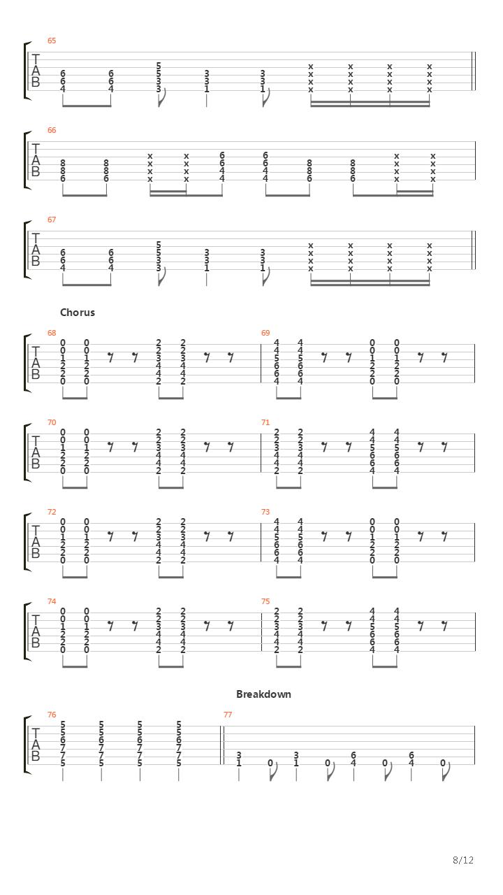 3S And 7S吉他谱