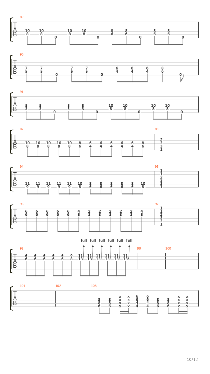 3S And 7S吉他谱