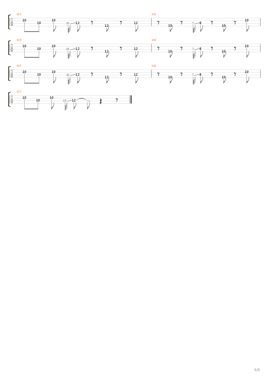 3S And 7S吉他谱