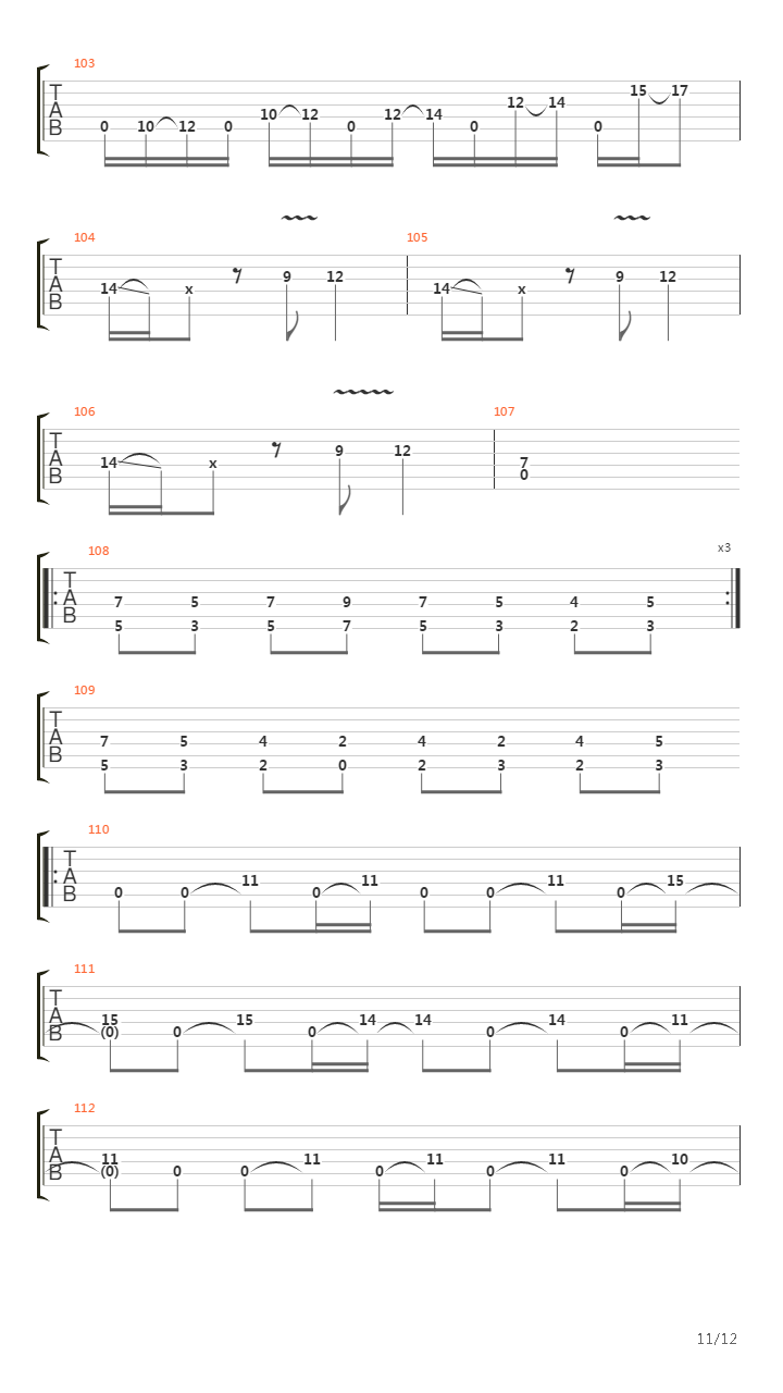 Better Living Through Chemistry吉他谱