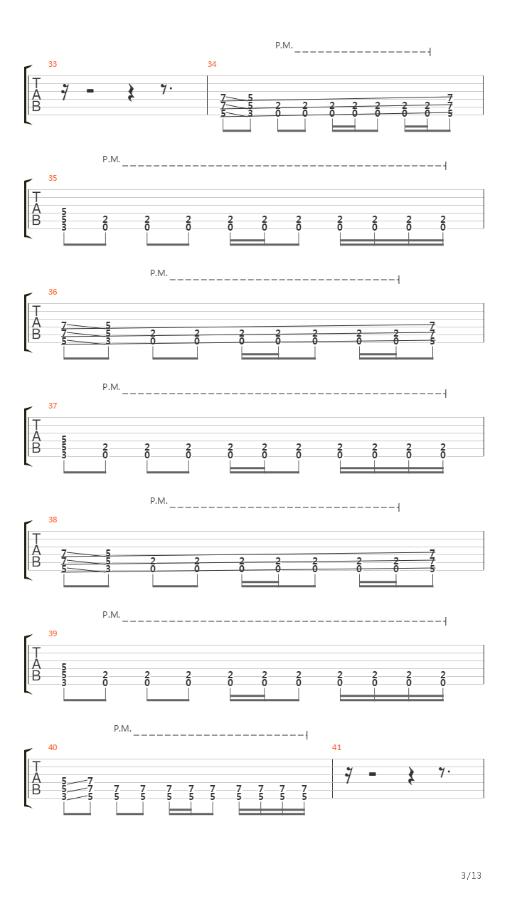 Du Hast吉他谱