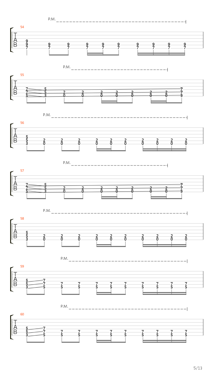 Du Hast吉他谱