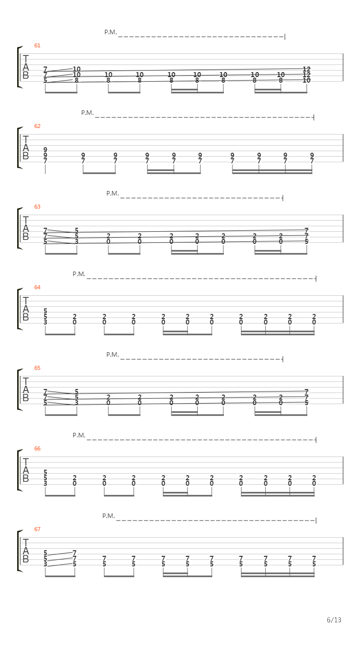 Du Hast吉他谱