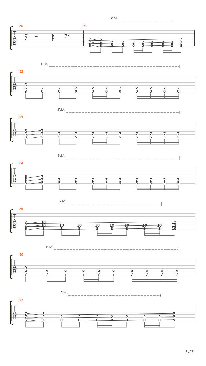 Du Hast吉他谱