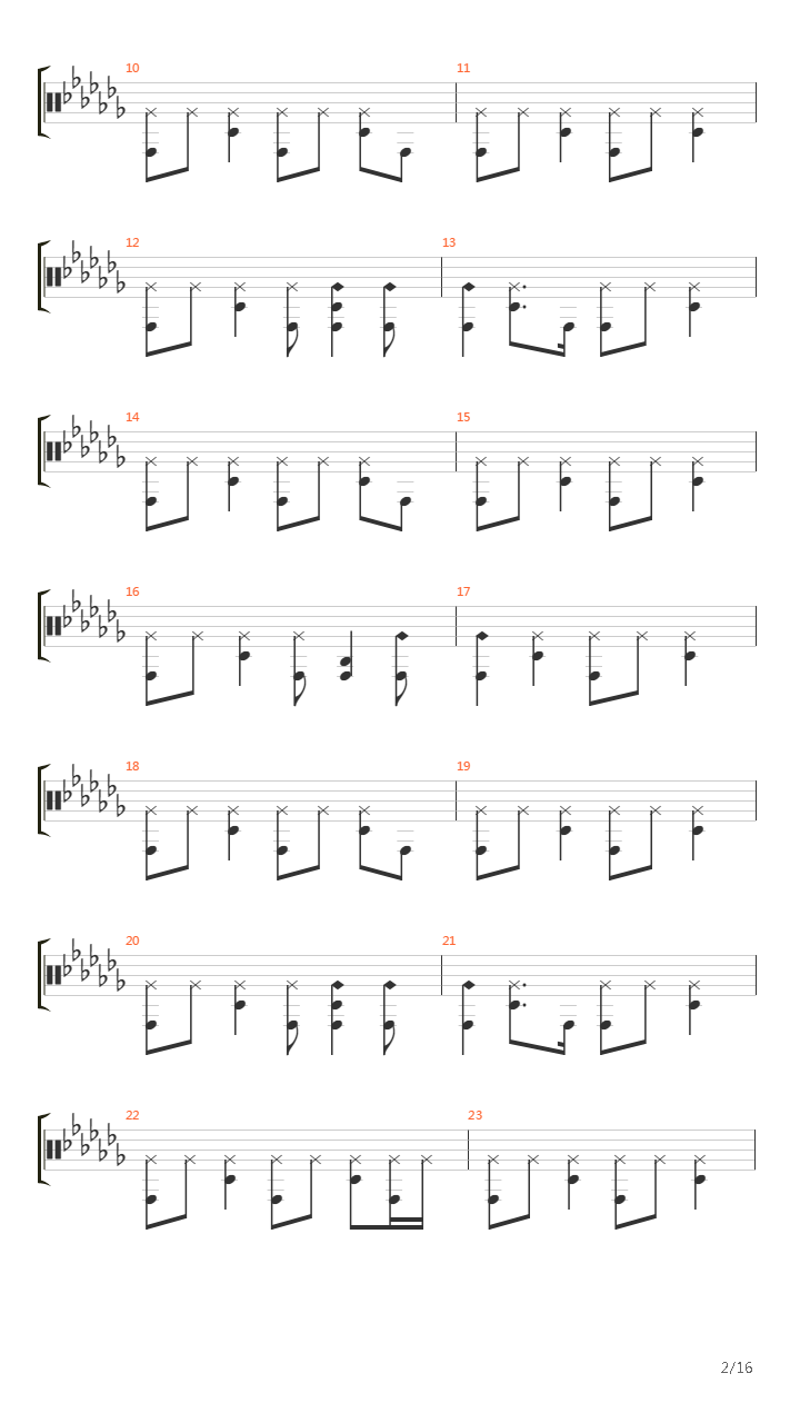 Round And Round吉他谱