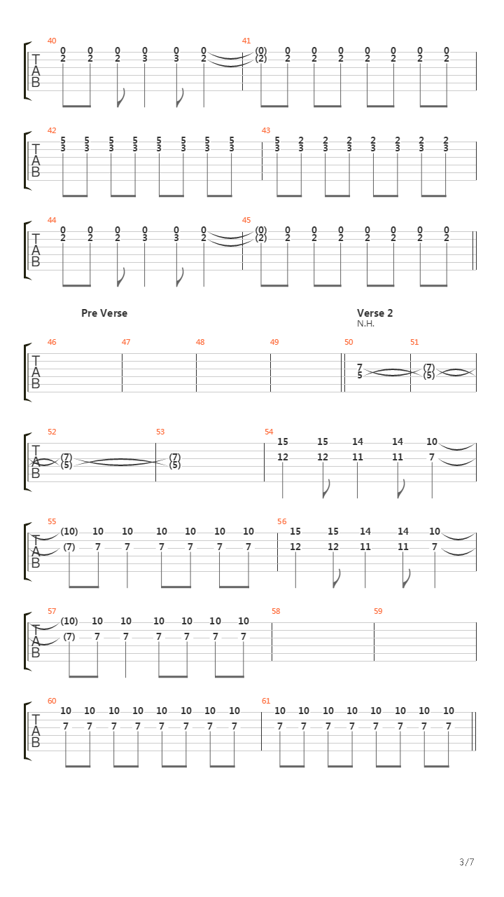 Mess吉他谱