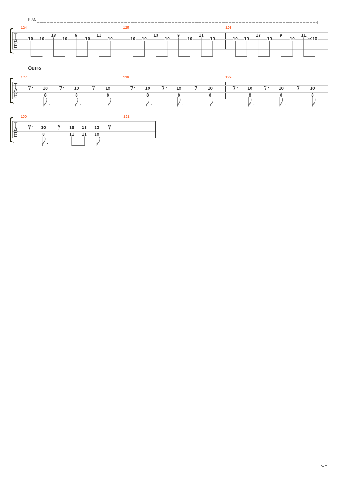 How Many Walls吉他谱