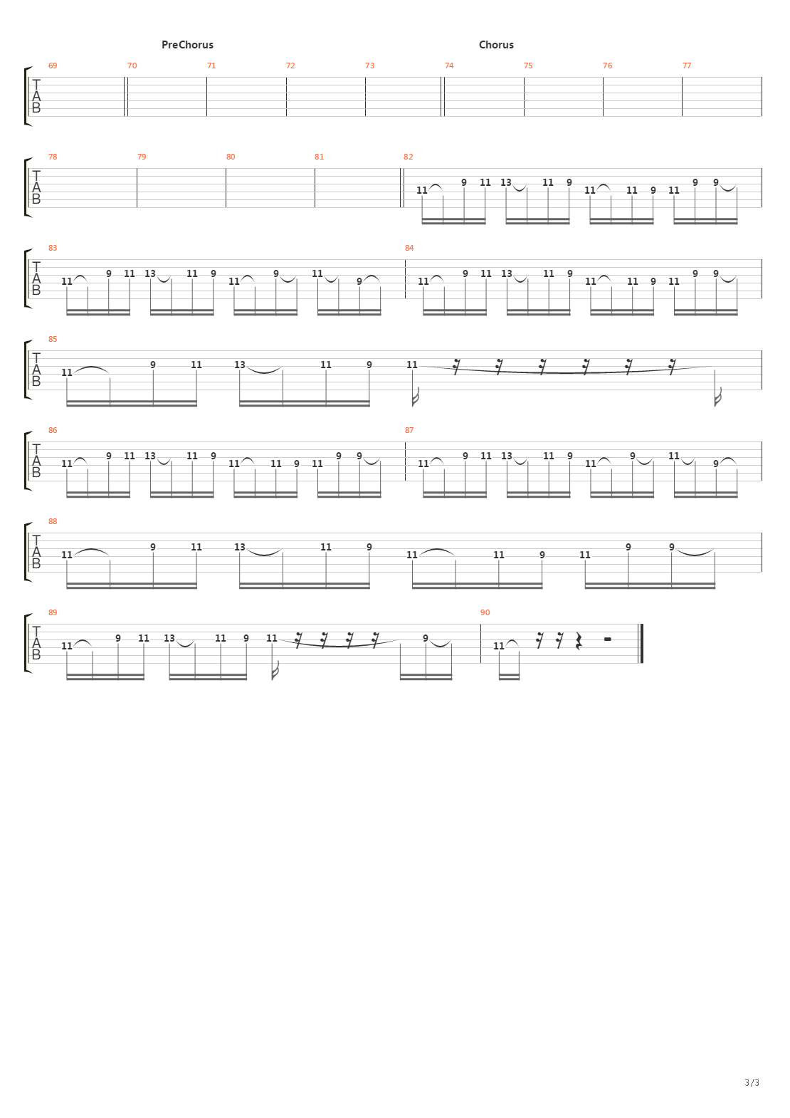 The Hussar吉他谱