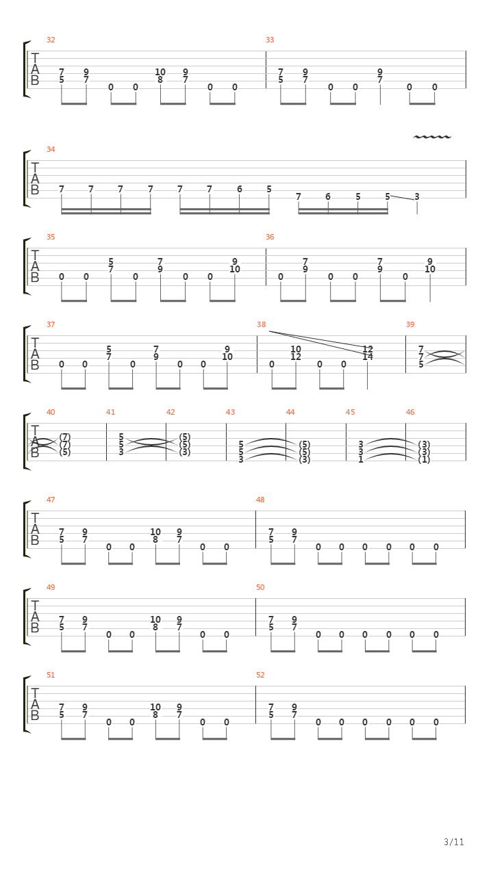 Ojos De Ira吉他谱