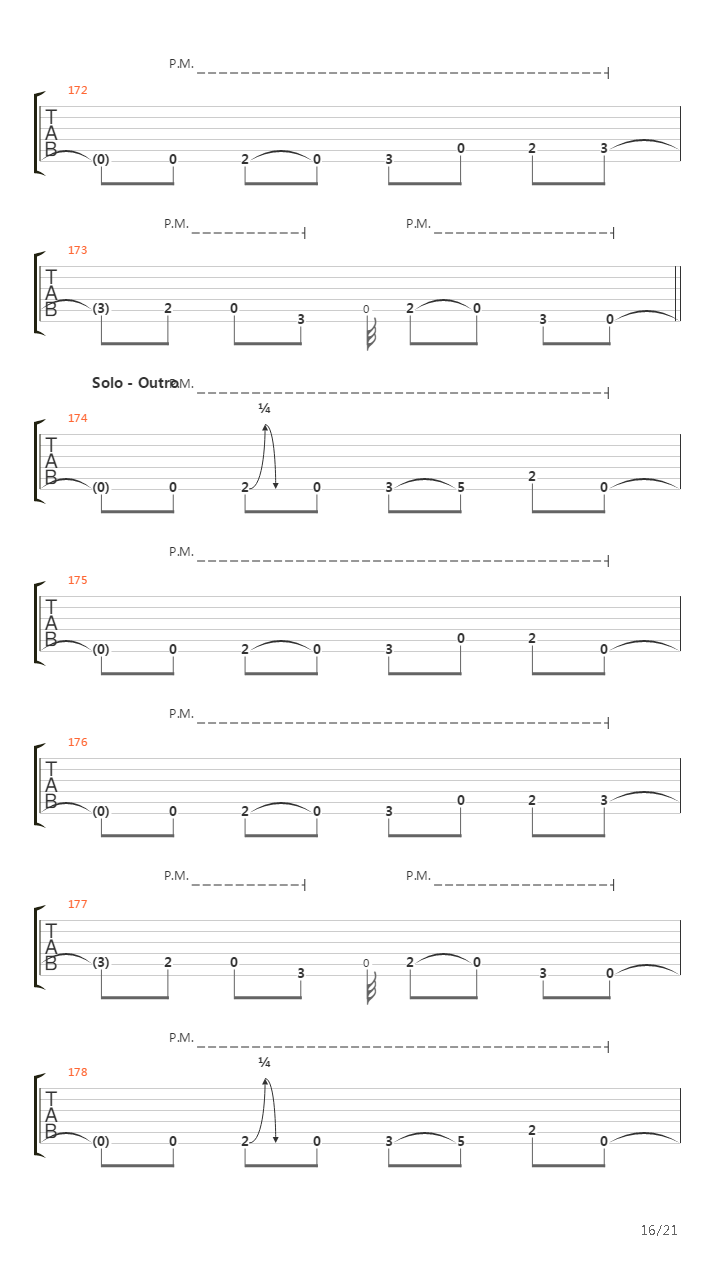 Turns To Me吉他谱