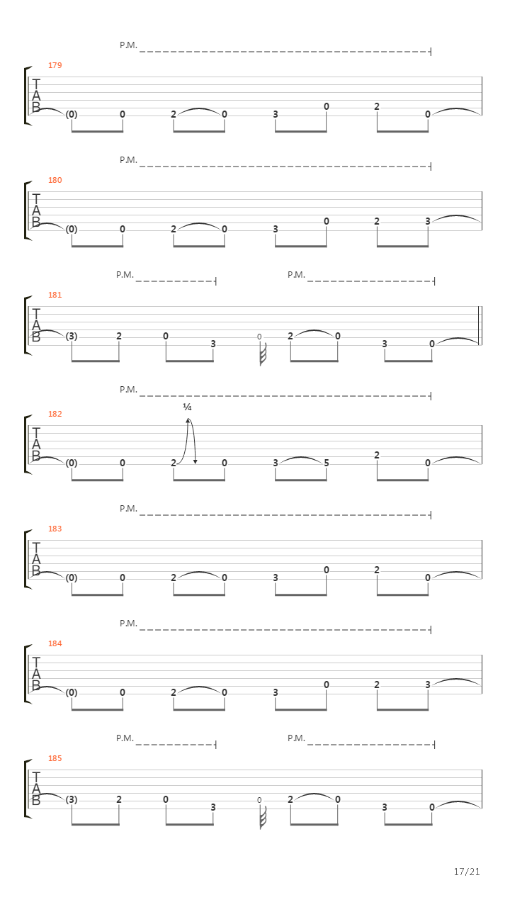 Turns To Me吉他谱