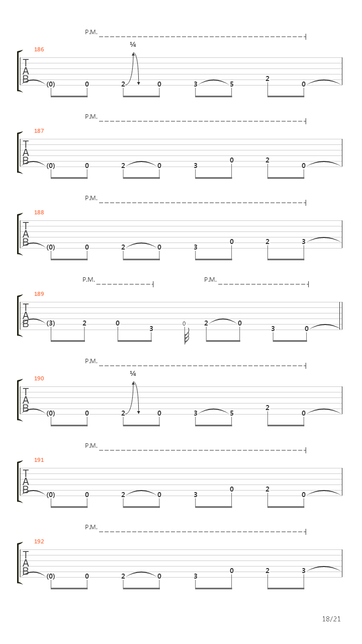 Turns To Me吉他谱