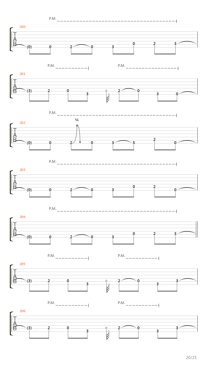 Turns To Me吉他谱