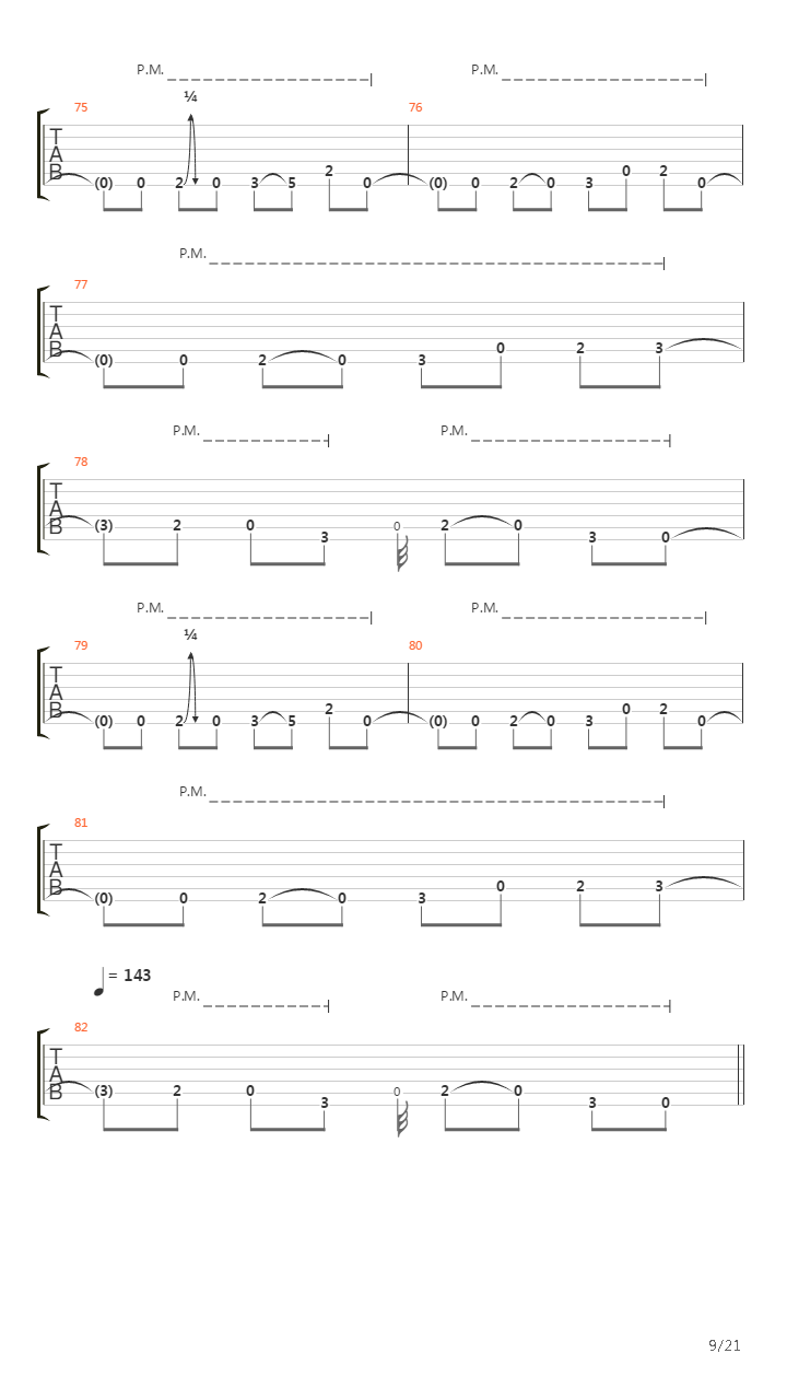 Turns To Me吉他谱