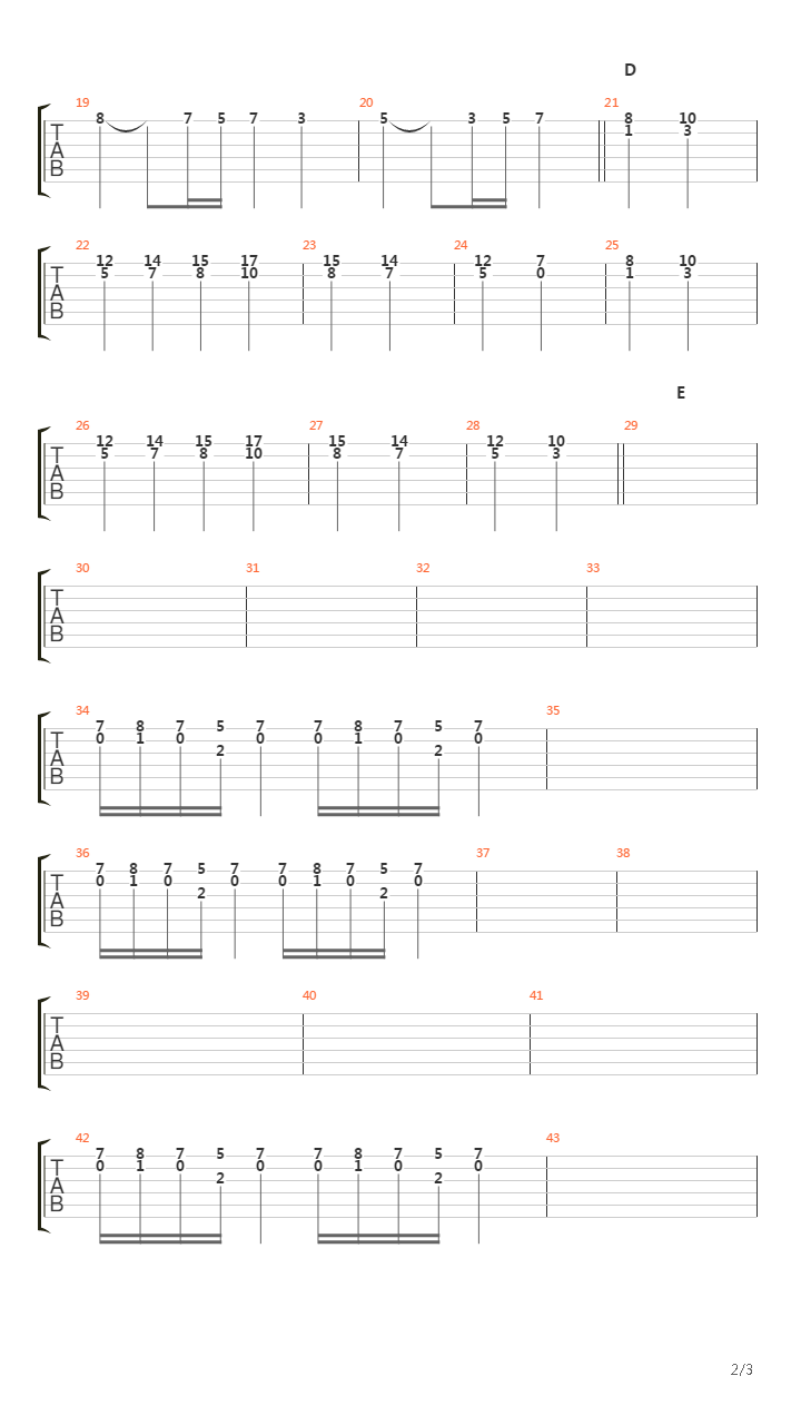 The Opened Way Orchestral吉他谱