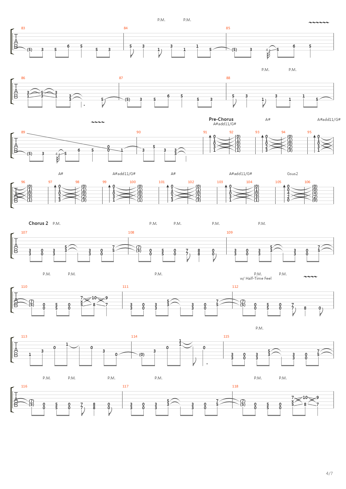 What Drives The Weak吉他谱