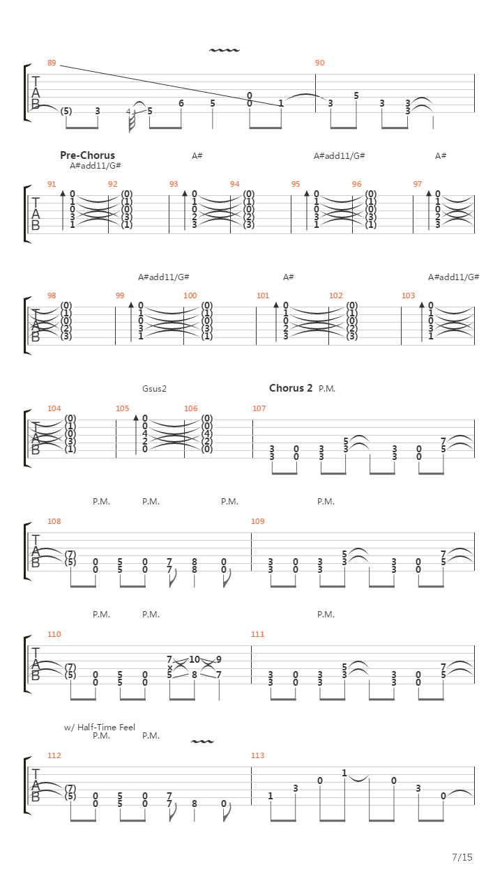 What Drives The Weak吉他谱