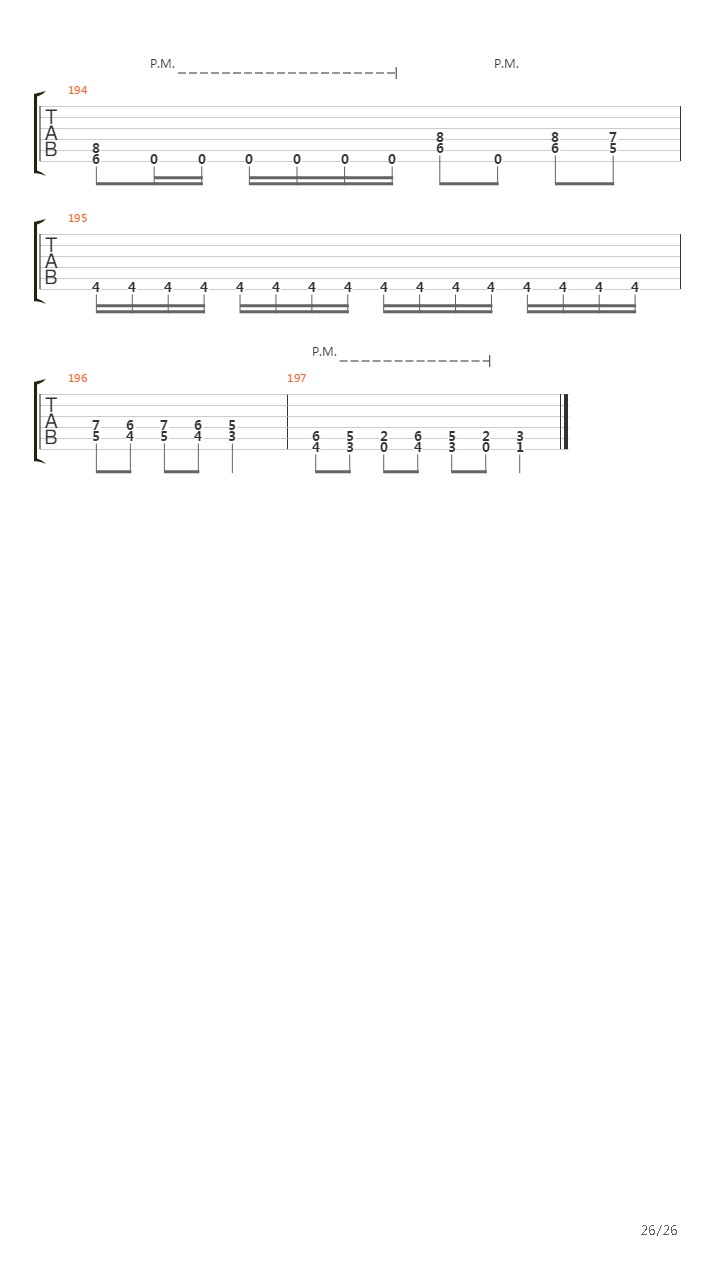 Doomed吉他谱