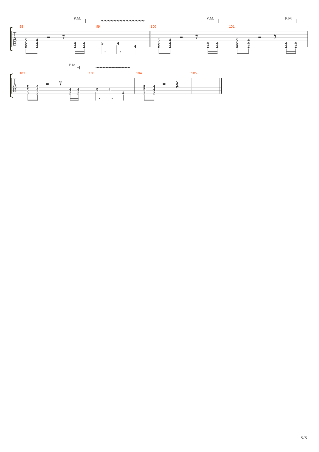 Impulse To Disembowel吉他谱