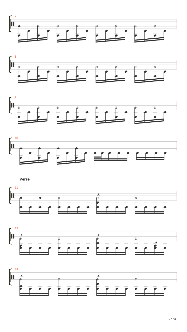 Aov吉他谱