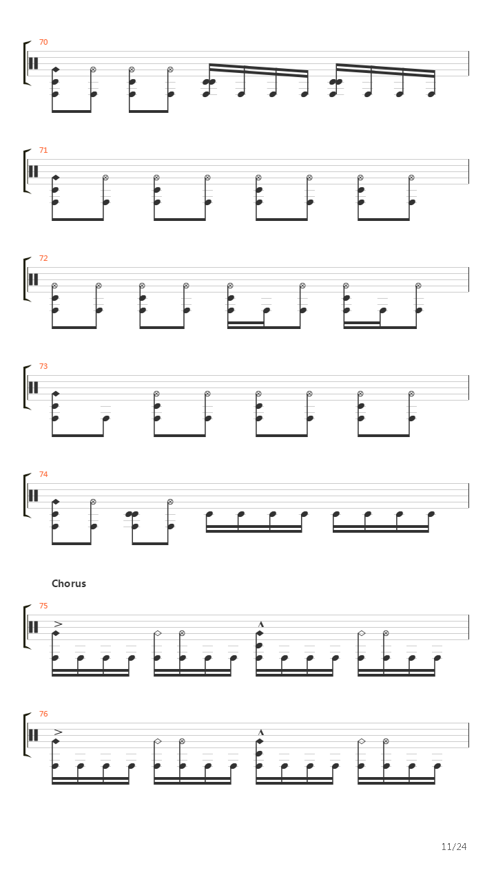 Aov吉他谱