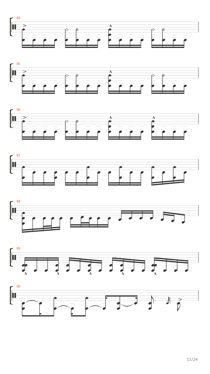 Aov吉他谱