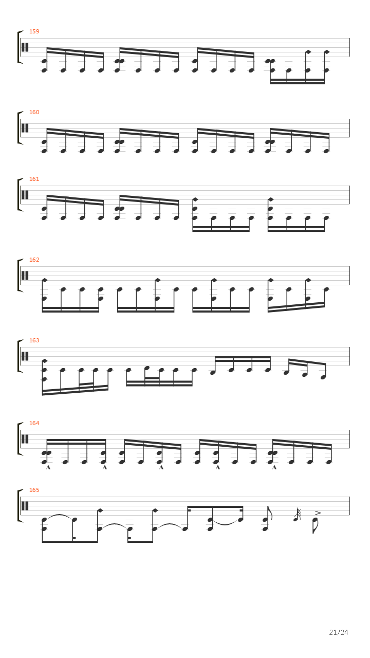 Aov吉他谱