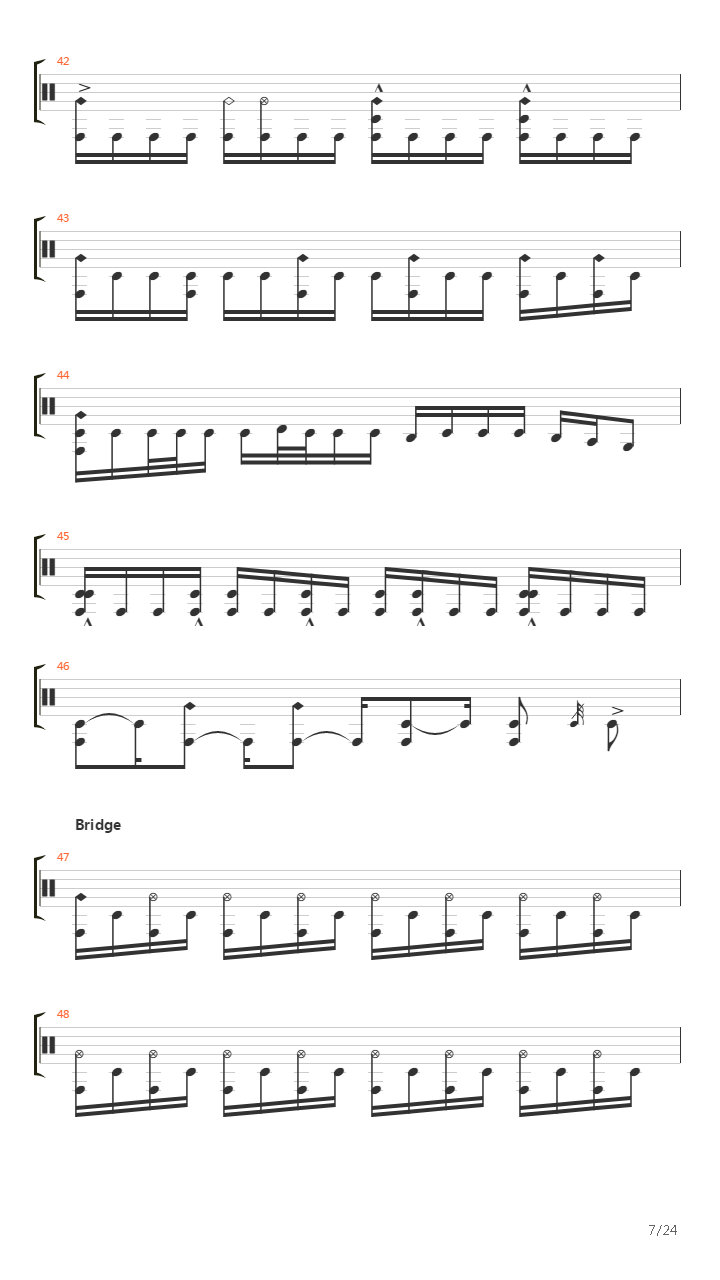 Aov吉他谱