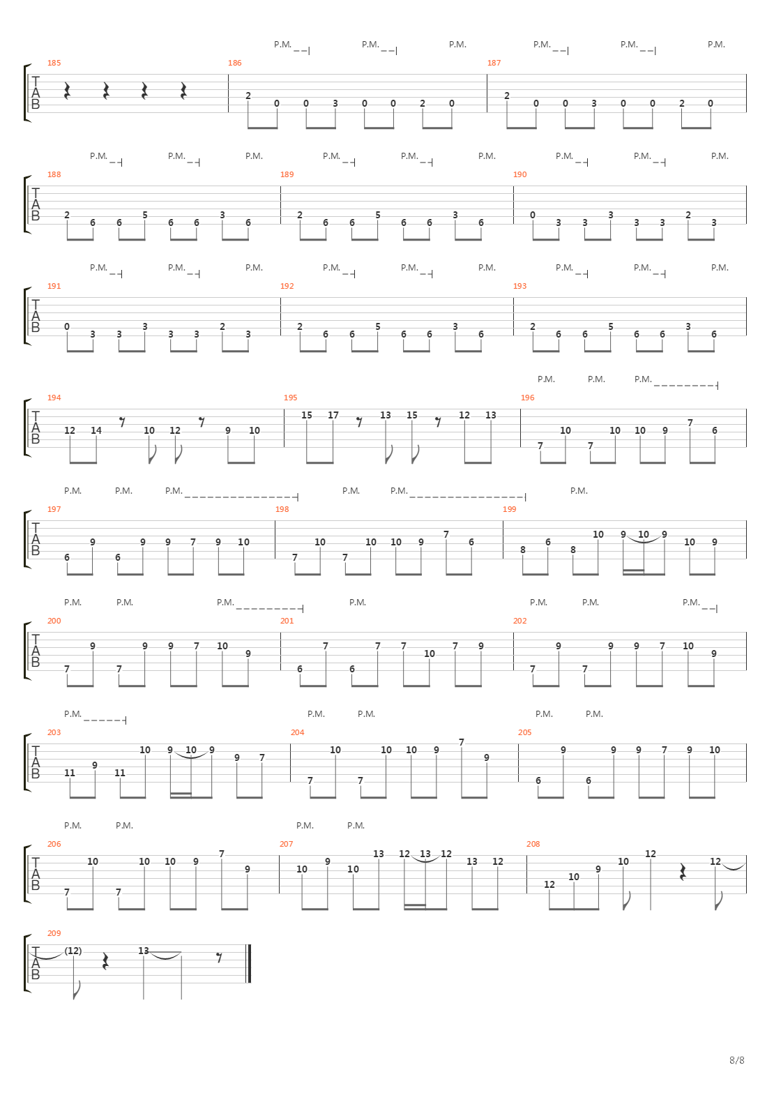 8C2吉他谱