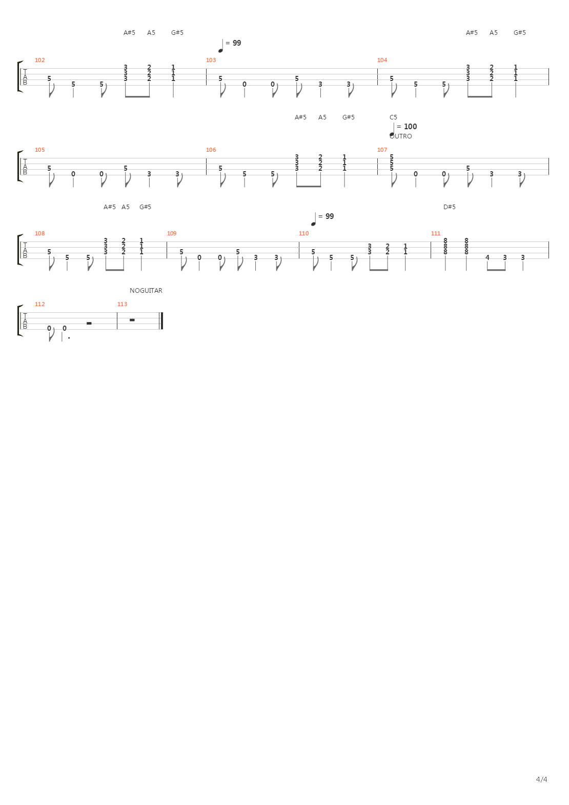 Mailman吉他谱