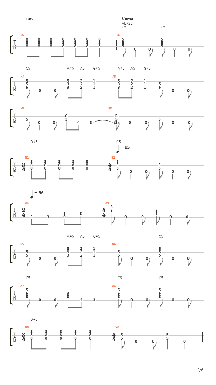 Mailman吉他谱