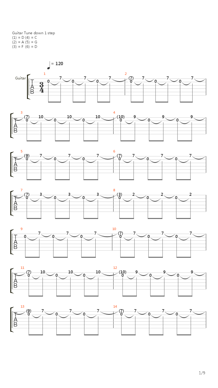 The Suspend吉他谱