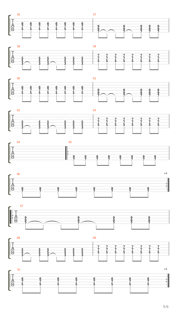 Song 3吉他谱