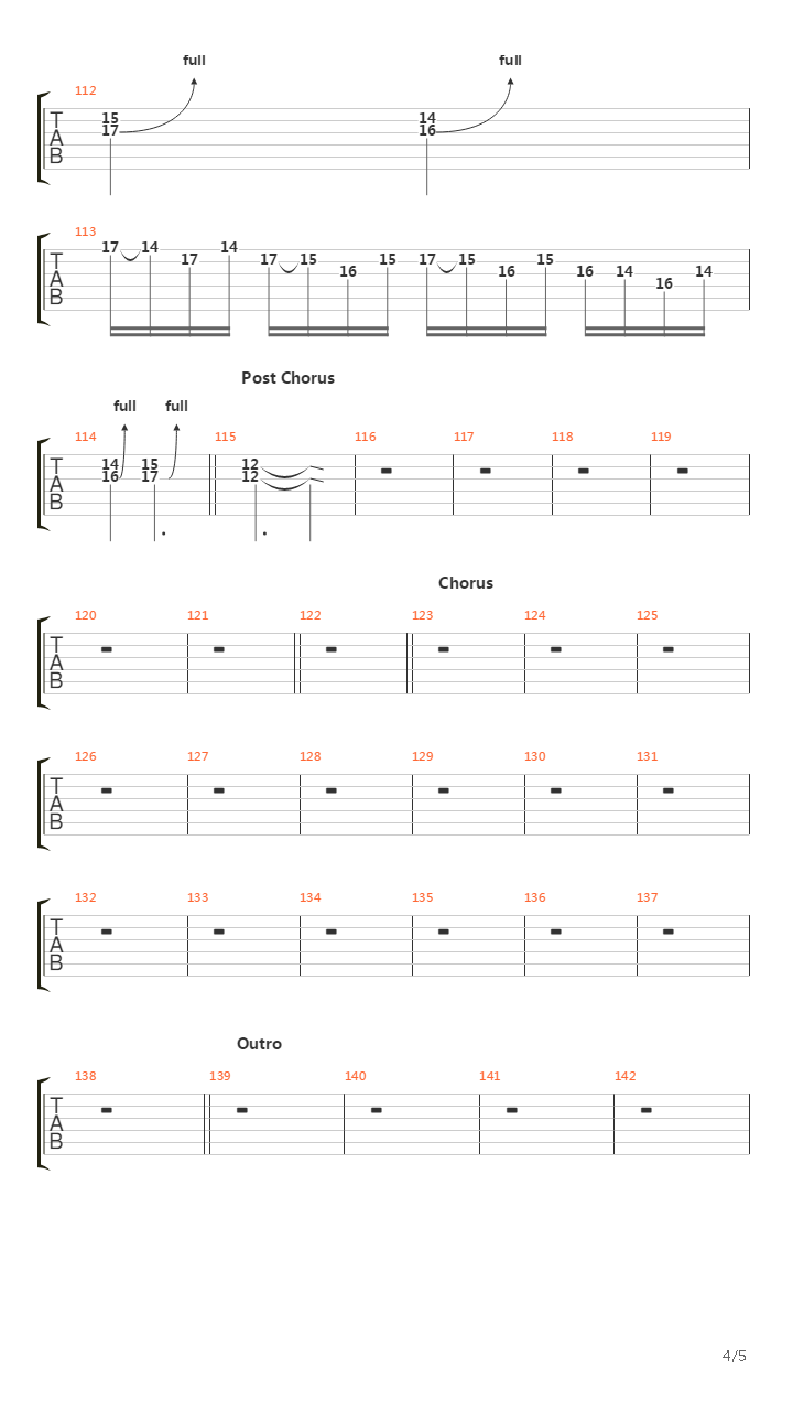 Song 3吉他谱