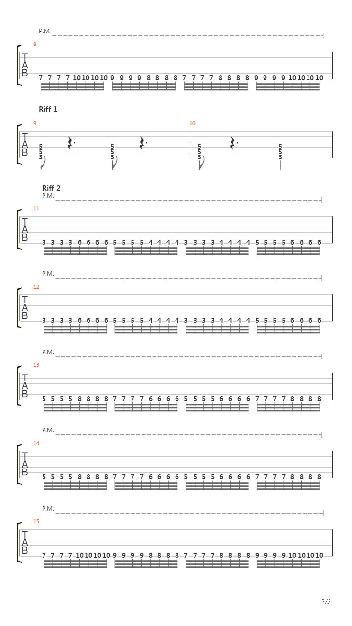 Chromatic Death吉他谱