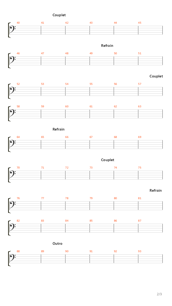 Sinode Pibouin吉他谱