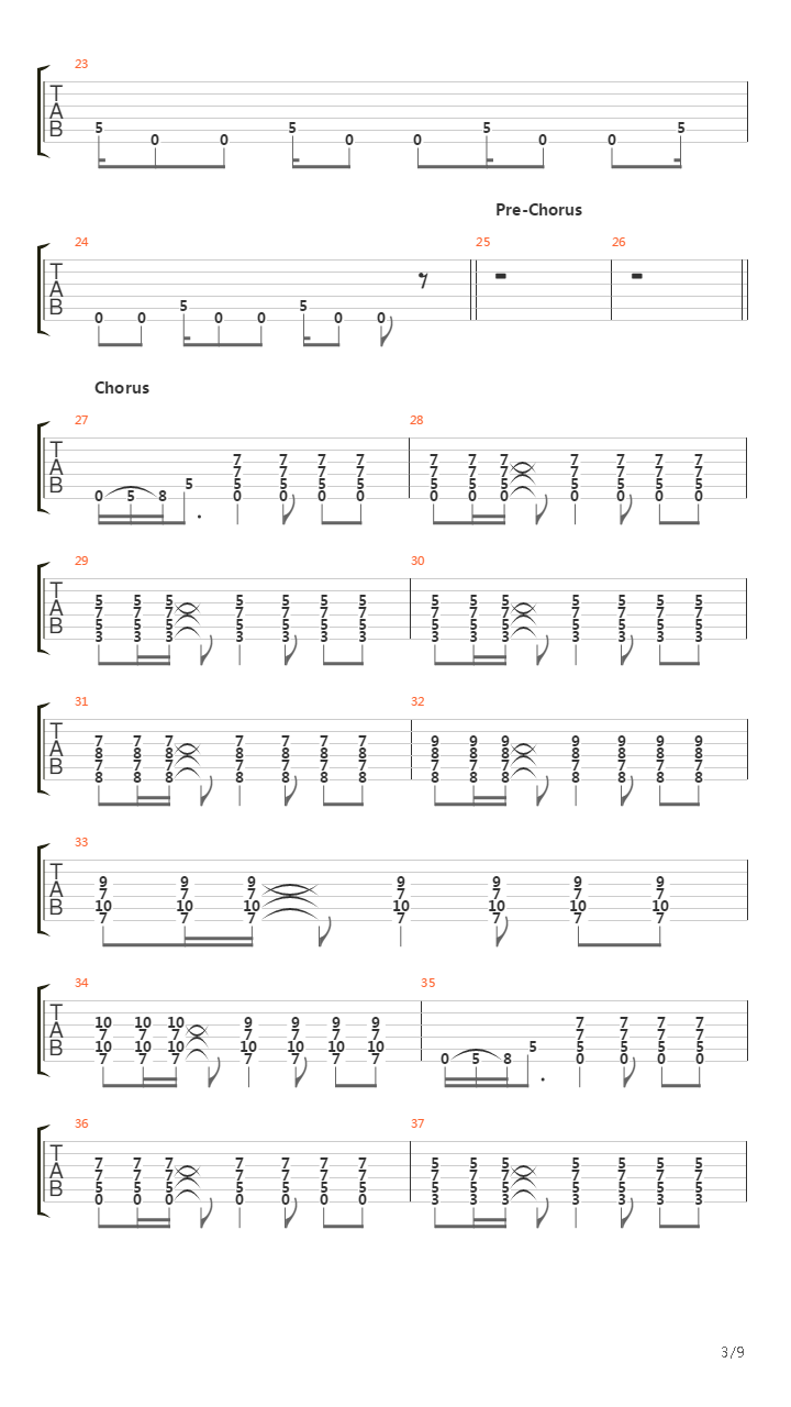 Chapter 2吉他谱