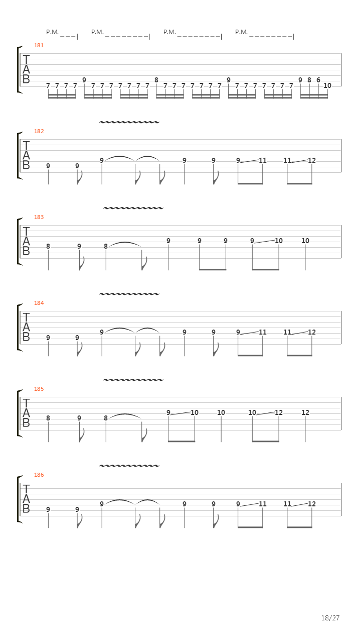 Seven Insignia吉他谱