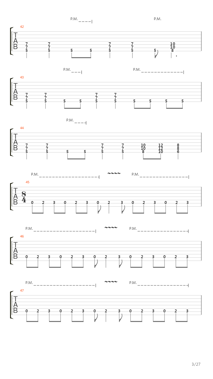 Seven Insignia吉他谱