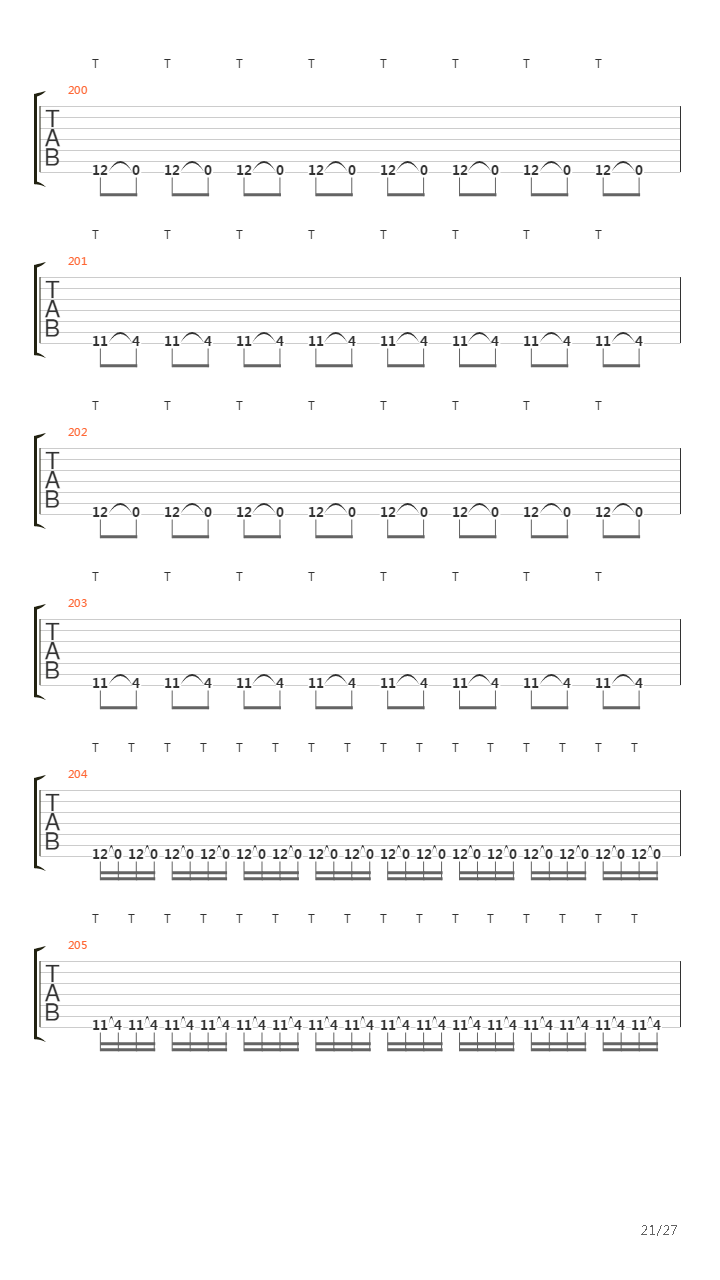 Seven Insignia吉他谱