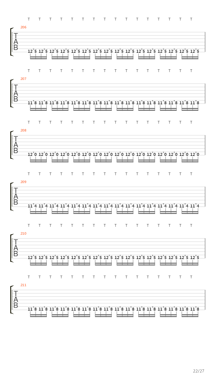 Seven Insignia吉他谱