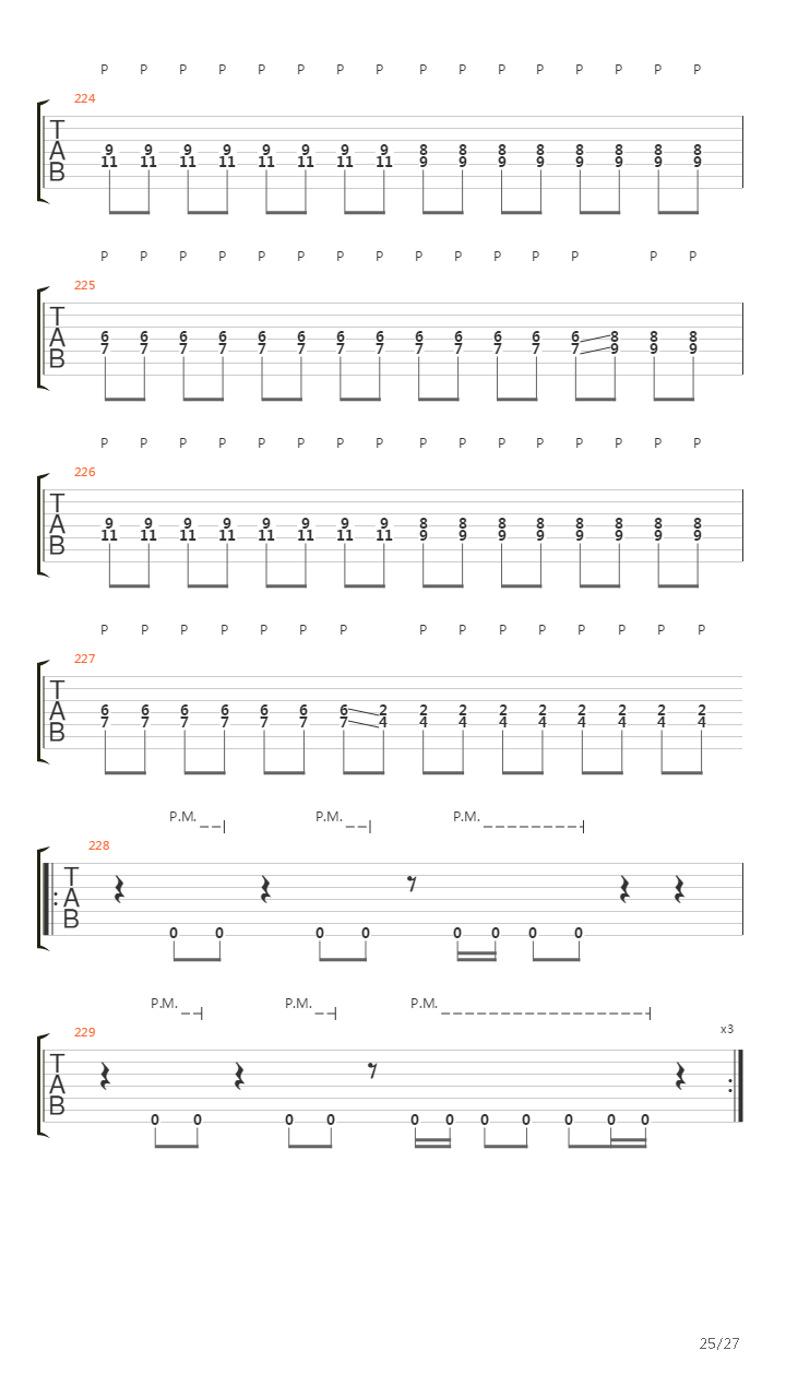 Seven Insignia吉他谱